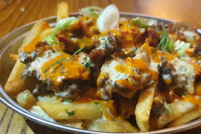 The Breakfast Club's loaded buffalo fries