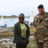 Lord Lieutenant, Mrs Peaches Golding and Bristol Army Cadet Force
