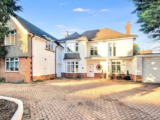 This substantial family home in a sought-after area of Worthing has come on the market with James & James Estate Agents priced at £900,000.