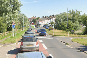 Lewes Road, at Robinson Road. Photo: Google Street View