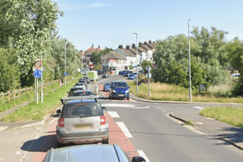 Lewes Road, at Robinson Road. Photo: Google Street View