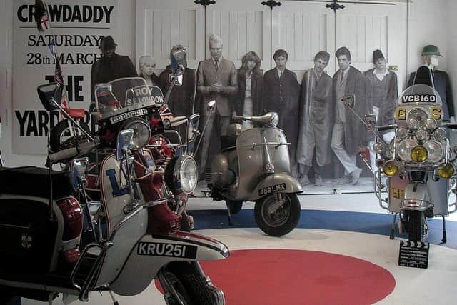 The Mod legacy lives on through Quadrophenia and its famous scooter models.