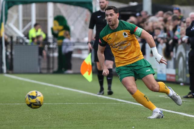 Tom Kavanagh scored a stunning free-kick in Horsham's win over Enfield Town
