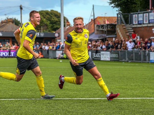 Action from Worthing v Eastbourne Borough