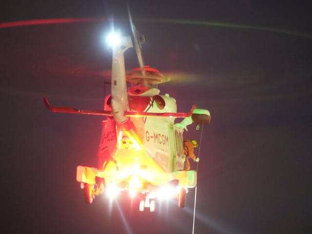 Coastguard helicopter and emergency services called in search of ‘missing vulnerable woman’ in Shoreham