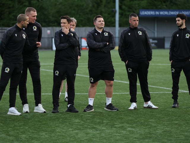 Natalie Mayhew's pictures of Horsham FC's Isthmian League title celebrations