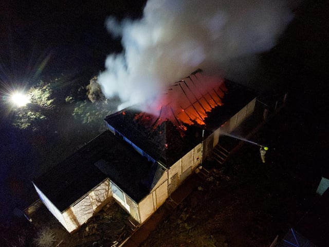East Sussex Fire and Rescue Service were called to a fire at a property in Coast Road, Pevensey Bay at 11.50pm on Friday (January 10).