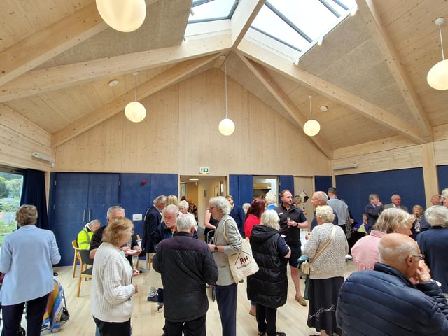 Inside Booker Hall in Rustington