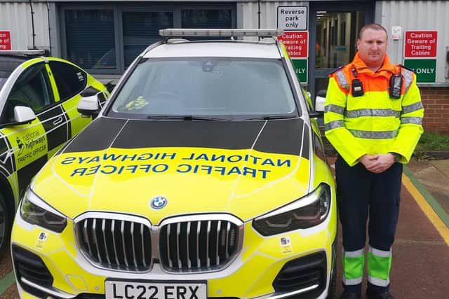 Michael Whyatt - National Highways Traffic Officer based in Hampshire on the South Coast