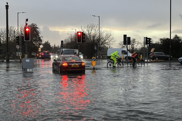 Portsmouth Flooding by Marcin Jedrysiak - Eastern Road/Burrfields area