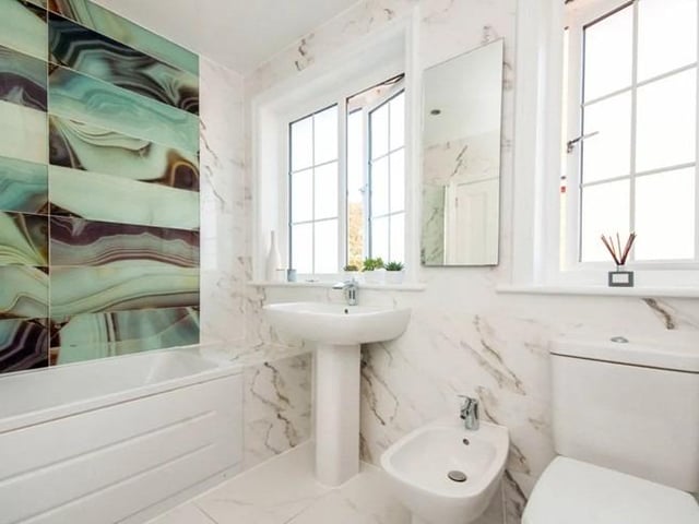 Upstairs, there is the main landing with four double bedrooms situated off it. The master benefiting from an en-suite bathroom and dressing room and a contemporary style family bathroom.