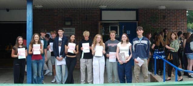 Students at Steyning Grammar School are celebrating their GCSE results. Photo contributed