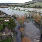 East Sussex village left underwater in aftermath of Storm Henk