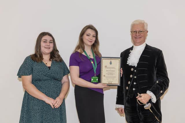 Havens Food Cooperative receives an award from the High Sheriff of East Sussex