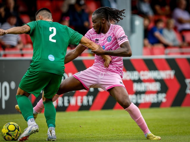Lewes v Eastbourne Borough pre-season friendly