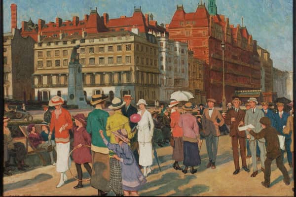 Brighton Front, c.1920, by Charles Henry Harrison Burleigh 