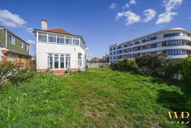 This five-bedroom detached house with direct views of Worthing beach has just come on the market with Warwick Baker at £649,950