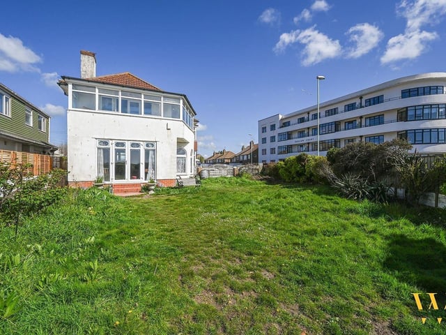 This five-bedroom detached house with direct views of Worthing beach has just come on the market with Warwick Baker at £649,950