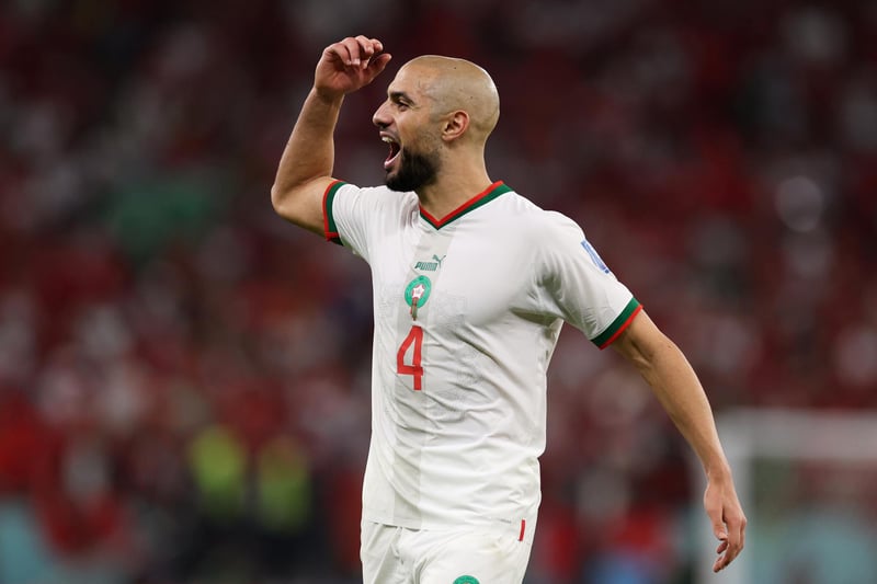 Sofyan Amrabat starred for Morocco as they became the first African and Arab nation to reach the semi-finals of a World Cup. The midfielder played every minute for the Atlas Lions in Qatar as they finished fourth. Competition for Amrabat's services is fierce, with Liverpool, Atletico Madrid and Leeds United reportedly interested in the 26-year-old. The Moroccan has seen his value increase from €10 million to €25 million after an excellent showing in Qatar