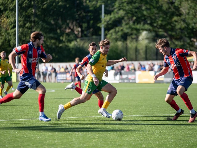 Horsham FC earned a well-deserved point against National League South leaders Dagenham & Redbridge at the Fusion Aviation Community Stadium on Saturday