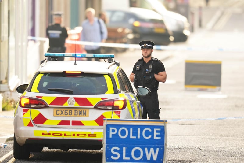 In Pictures: Sussex city street cordoned off as police attend 'serious incident'