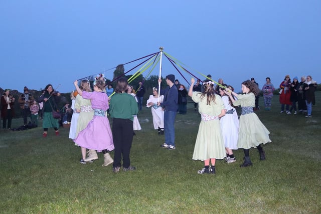 The Dancing at Dawn event. Picture: Kevin Boorman