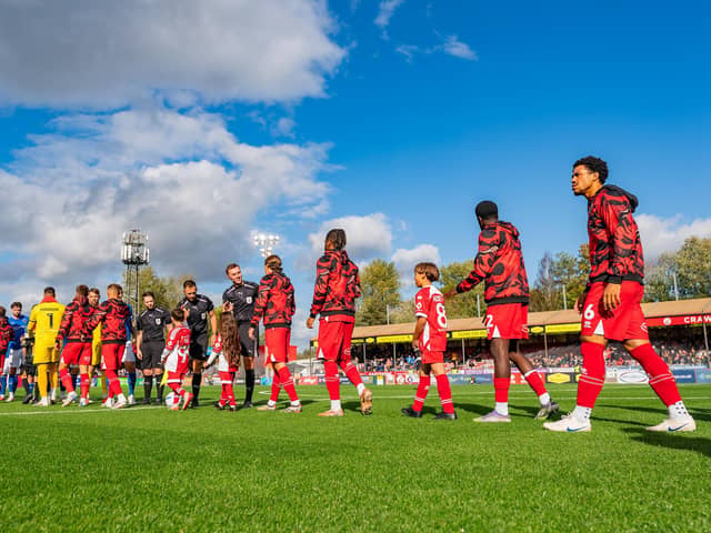 Crawley Town will start their FA Cup campaign in the first round | Picture by Kyle Hemsley