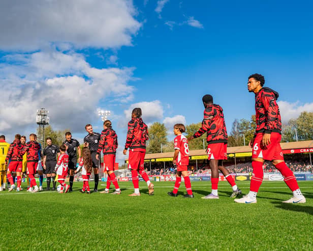 Crawley Town will start their FA Cup campaign in the first round | Picture by Kyle Hemsley