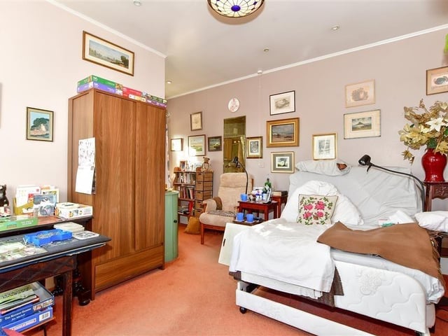 The property offers spacious and versatile accommodation, including a useful cellar space. Estate agent Cubitt & West says it is a fantastic location.
