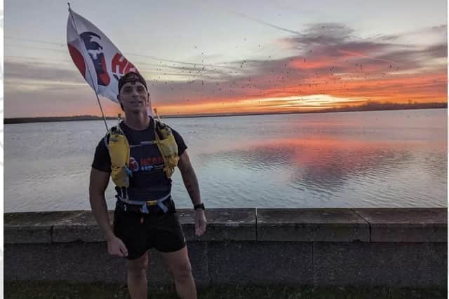 Paul Minter will run the circumference of the UK for charity