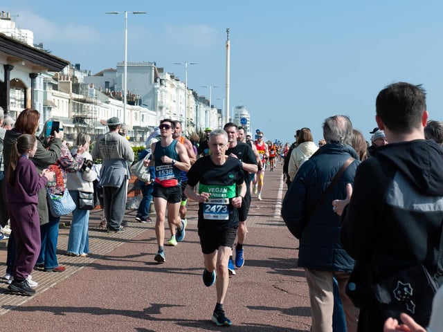 Hastings Half Marathon 2026 - pictures by Frank Copper