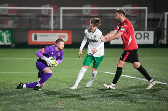 Cobham v Rocks, Isthmian SC division