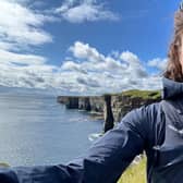 Claire Allen, from Bristol, has taken a year off work for the epic 5,000 mile challenge – which began at John o' Groats in Scotland on August 8 – in aid of charities Only A Pavement Away and Shelter. Photo contributed