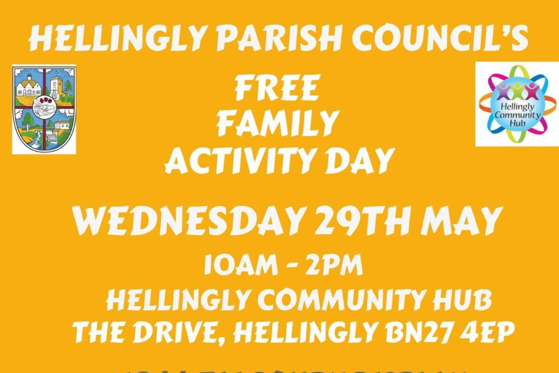 Helingly Badge Hellingly Parish Council offers free kids activity day
