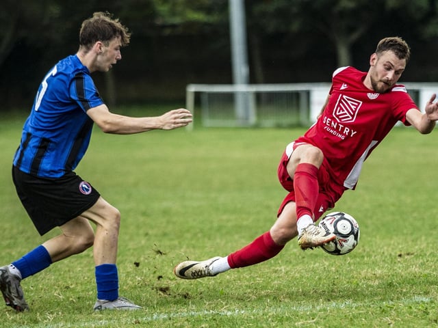 Seaford v Dorking Wanderers B in the SCFL Division 1