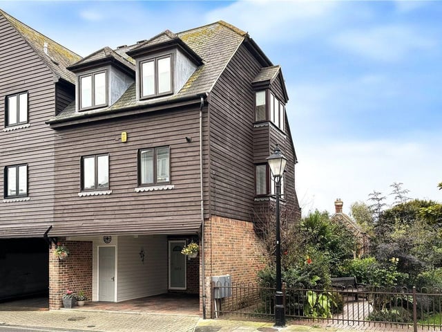 This luxury riverside townhouse with sweeping river, castle and cathedral views has come on the market with Graham Butt Estate Agents priced at £950,000 ,