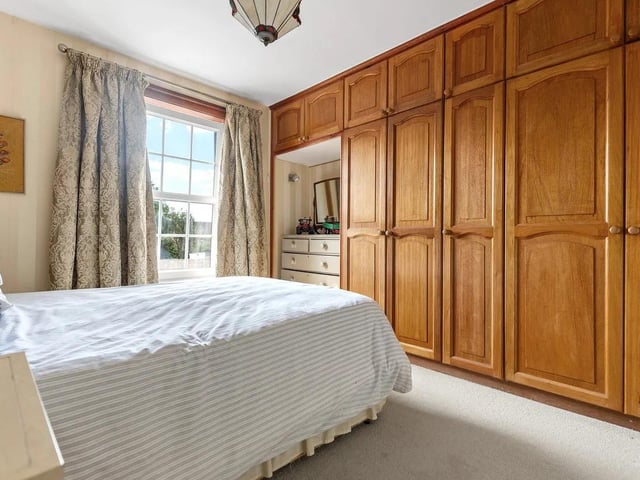 Another of the property's double bedrooms.