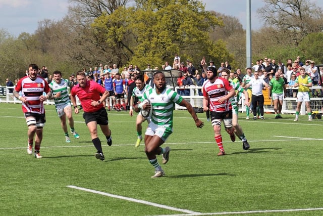 Horsham beat St Austell in front of a jubilant and large crowd at Coolhurst to reach their Papa John's Cup final, which will be played at Twickenham