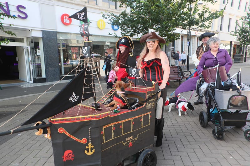 Pirate Day 2023 in Hastings, East Sussex. Photo taken by Roberts Photographic on Sunday, July 16.