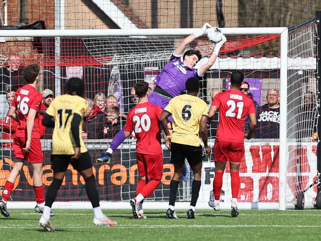 Worthing beat Maidstone in the National South play-off semi-final at a packed Woodside Road