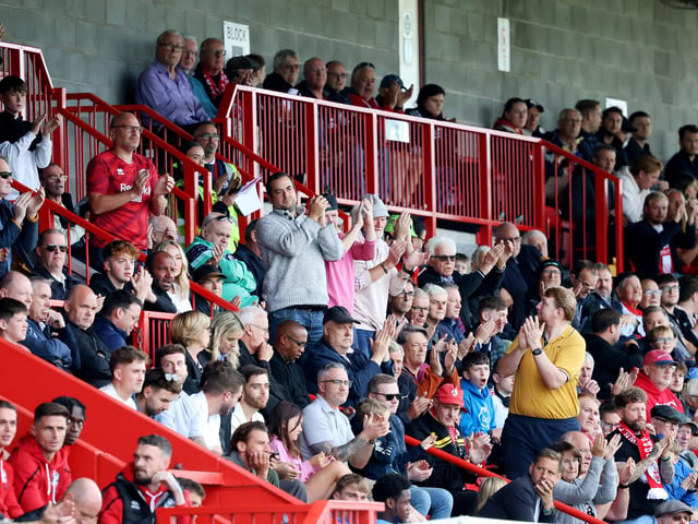 Crawley Town drew 1-1 with Stockport County in their League One encounter at the Broadfield Stadium. Stephen Lawrence/Telephoto Images was there to catch the action