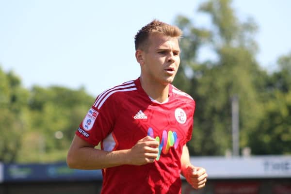 Popular Crawley Town midfielder Jake Hessenthaler has joined National League side Woking on loan until the end of the season. Picture by Cory Pickford