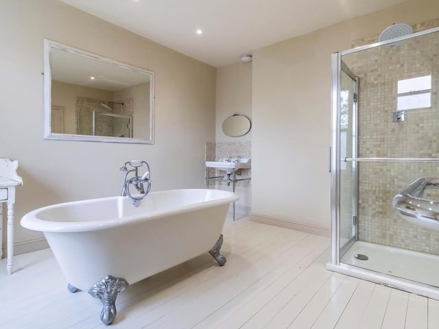 This house in St Michael's Road, Worthing, boasts seven bedrooms, three spacious reception rooms, original features and even a turret. It is on the market with Robert Luff & Co for £1,500,000.