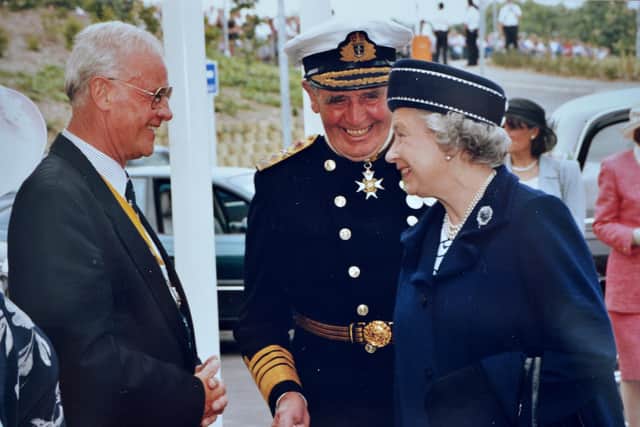 The Queen visited Hastings in June 1997