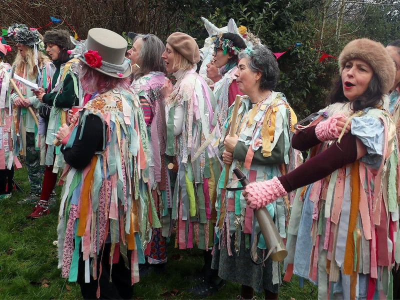 Wassail at Gensing Gardens on January 31 2026. Photo by Roberts Photographic.