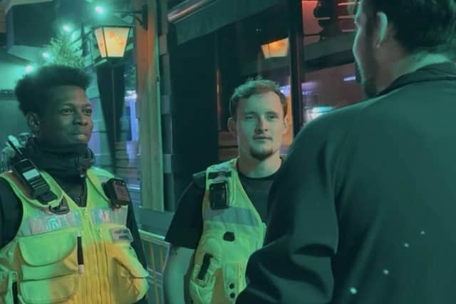 The targeted action comes as knife crime has reduced significantly in areas of Brighton, Crawley and Eastbourne over the last six months. Picture courtesy of Sussex Police