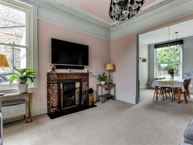 This spacious and beautifully-presented family home in the centre of Worthing has come on the market with Robert Luff & Co priced at £700,000