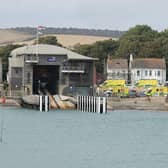 Emergency services at Kingston Beach on Tuesday, August 18
