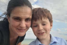 Veterinary surgeon Mariana Redpath is hoping to raise £8,000 for Chesswood Junior School – which has limited facilities for children with additional needs, including her eight-year-old son. Photo contributed