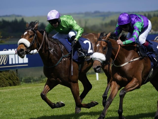 The sun came out for Goodwood Racecourse's first Saturday fixture of 2024